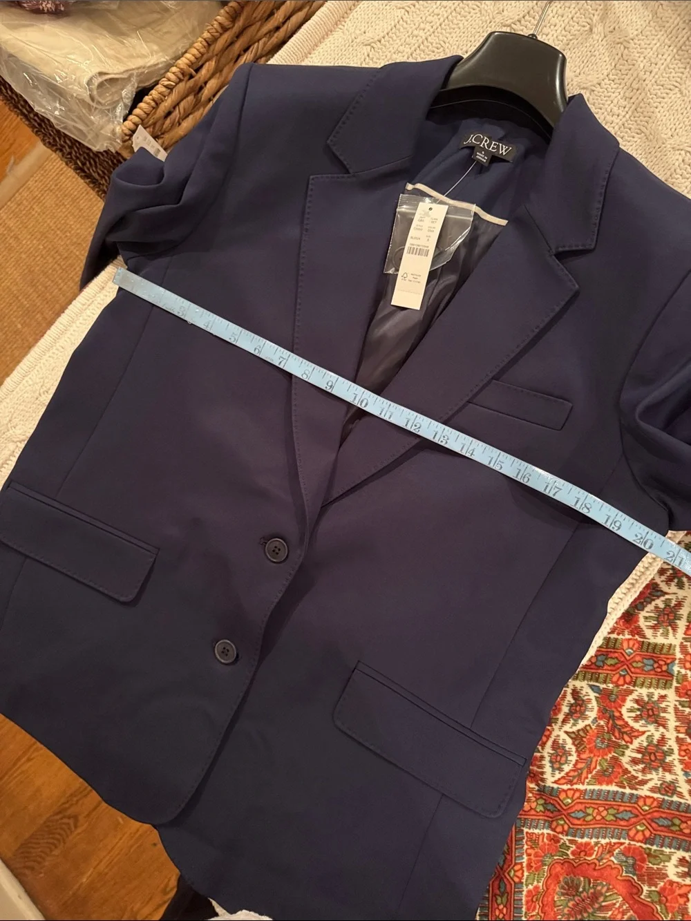 J. Crew Gamine blazer in cotton-blend twill CS650